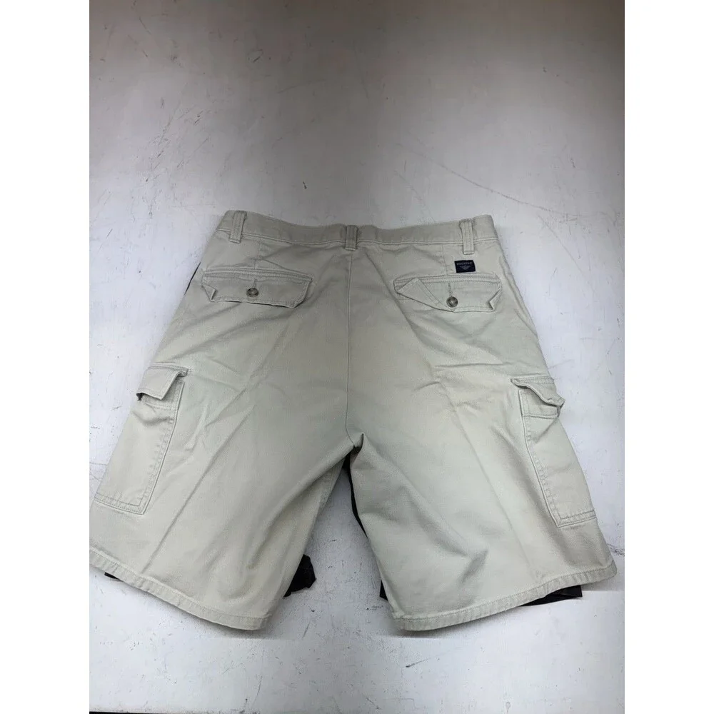 Lot Of 2 Dockers Mens Cargo Shorts 100% Cotton Multi Pocket Size 34 Utility